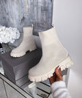 DIVA | Knitted Low Boots